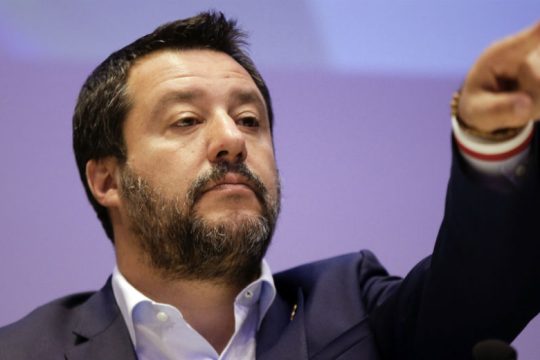 Πρόταση δυσπιστίας κατά του Κόντε από το κόμμα του Σαλβίνι