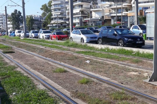 Τραγωδία στον Άλιμο στις γραμμές του τραμ