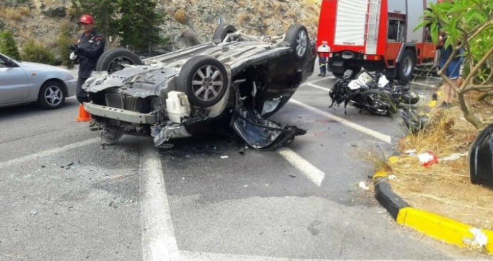 Θανατηφόρο τροχαίο τον Δεκαπενταύγουστο στο Ηράκλειο