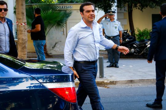 Συνάντηση του Αλ. Τσίπρα με την ηγεσία της νεολαίας του ΣΥΡΙΖΑ