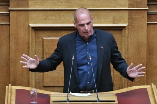 Για μεγαλύτερο και αυταρχικό κράτος μίλησε ο Βαρουφάκης