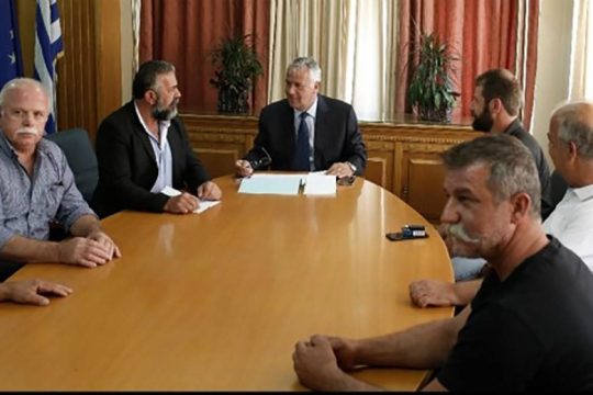 Συνάντηση Μ. Βορίδη με παραγωγούς της Κρήτης