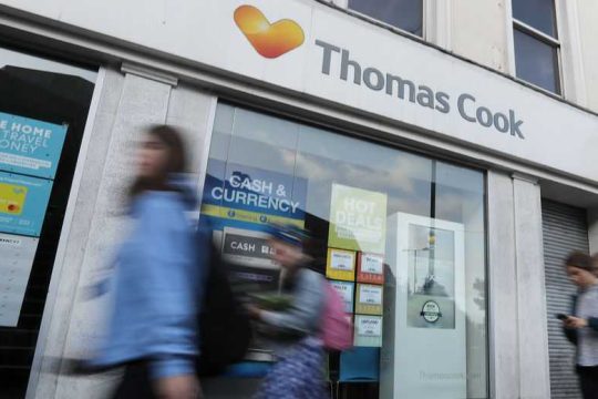 Μέτρα στήριξης μετά την κατάρρευση της Thomas Cook