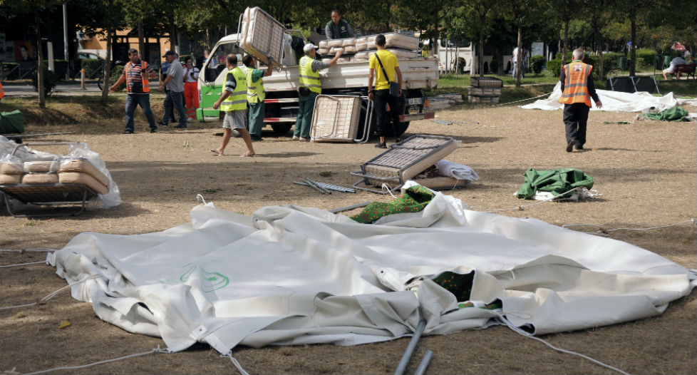 Ανθρωπιστική βοήθεια από την Ελλάδα στην Αλβανία