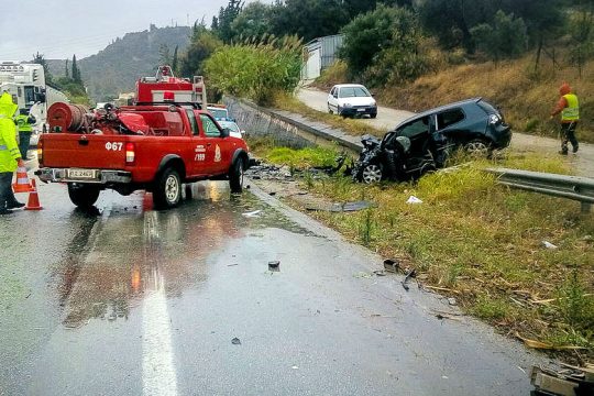 «Καραμπόλες» εργολάβων στον δρόμο-καρμανιόλα