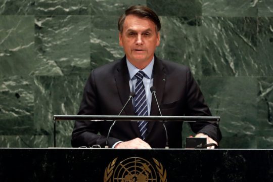 Αμετανόητος ο Μπολσονάρο στη διάσκεψη για το κλίμα