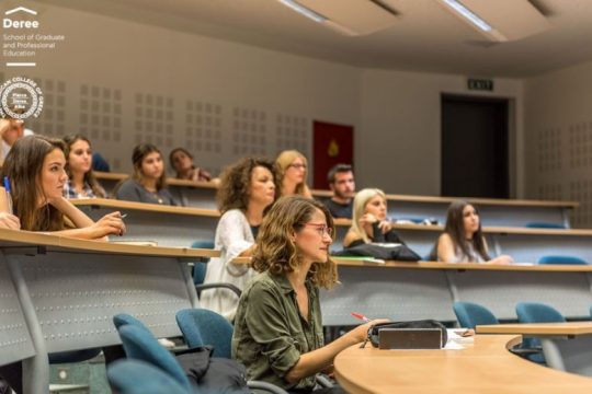 Deree Graduate School: Νέο ακαδημαϊκό έτος για τα μεταπτυχιακά προγράμματα του Deree