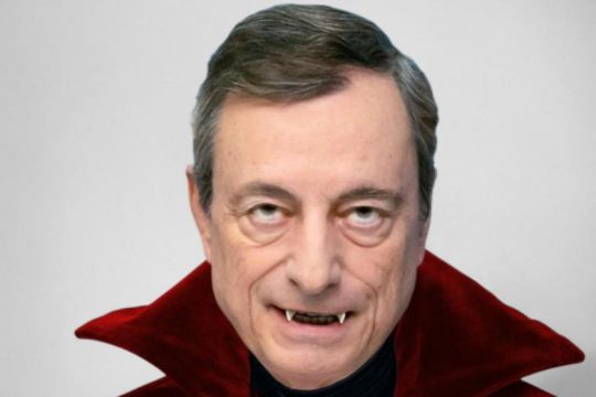 Bild: «Ο κόμης Ντράγκουλας ρουφάει το αίμα των καταθέσεών μας»