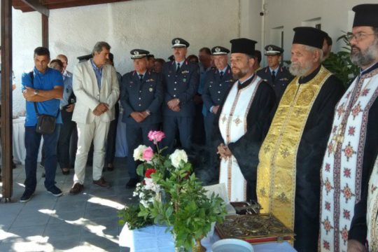 Εγκαινιάστηκε το νέο Αστυνομικό Τμήμα Πλατανιά