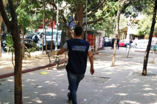 Προσαγωγές στα Εξάρχεια μετά από επιχείρηση κατά της διακίνησης ναρκωτικών