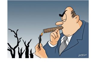 Σκίτσο της Εφ.Συν. (Κ. Γρηγοριάδης 31.08.2019)