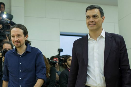 Νέο αδιέξοδο στις επαφές Σοσιαλιστών-Podemos για σχηματισμό κυβέρνησης