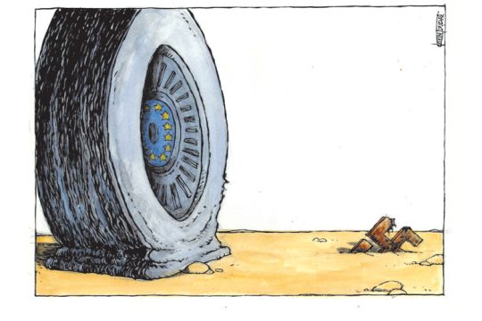 Σκίτσο της Εφ.Συν. (Μ. Κουντούρης 24.09.2019)