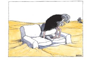 Σκίτσο της Εφ.Συν. (Μ. Κουντούρης 29.09.2019)