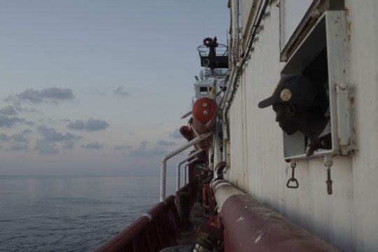 Νύχτα αφίξεων στη Λαμπεντούζα