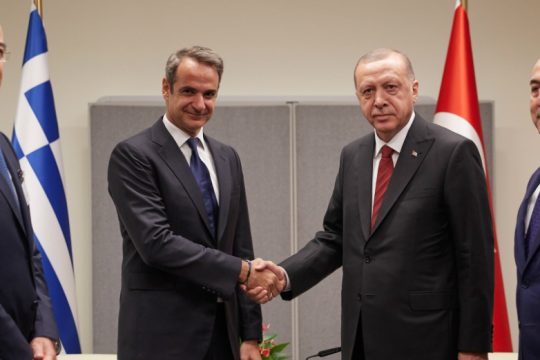 Ενεργοποίηση του Ανώτατου Συμβουλίου Συνεργασίας συμφώνησαν Μητσοτάκης – Ερντογάν