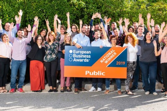 Ευρωπαϊκή διάκριση του Public στα European Business Awards 2019