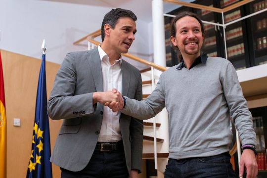 Τοξικό κλίμα μεταξύ Σοσιαλιστών και Podemos