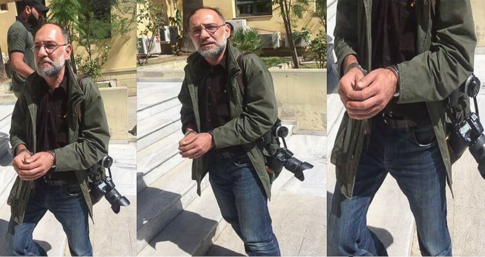 Ερώτηση βουλευτών για τη σύλληψη του φωτορεπόρτερ Σταματίου