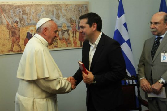 Τον Πάπα Φραγκίσκο θα συναντήσει ο Αλέξης Τσίπρας