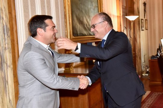 Συνάντηση Τσίπρα με τον Πάπα Φραγκίσκο