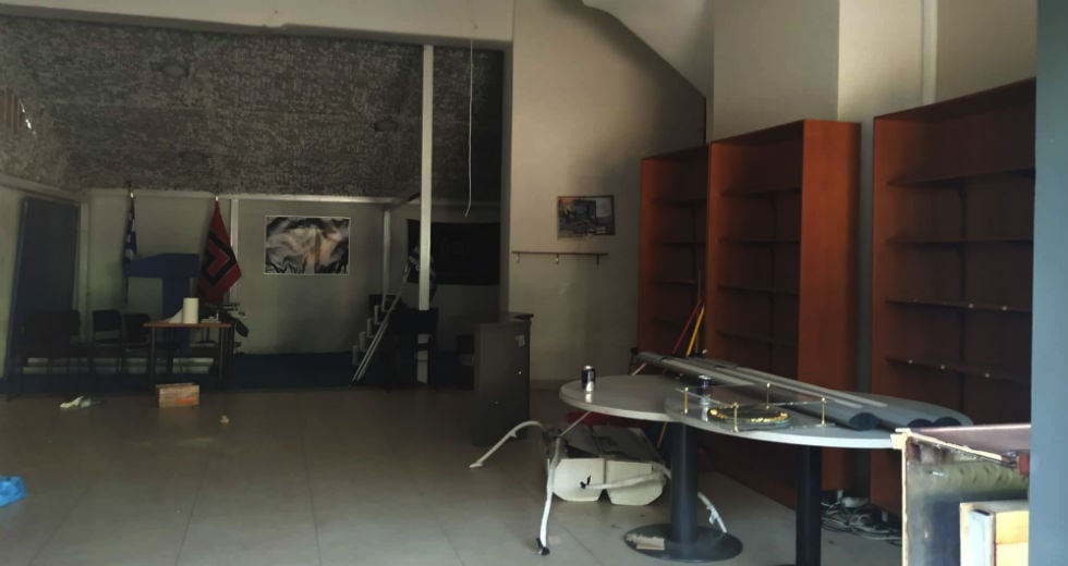 Λουκέτο στα κεντρικά γραφεία της Χρυσής Αυγής