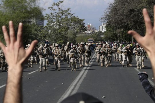 «Το πρόβλημα δεν είναι τα τριάντα πέσος, είναι τα τριάντα τελευταία χρόνια»