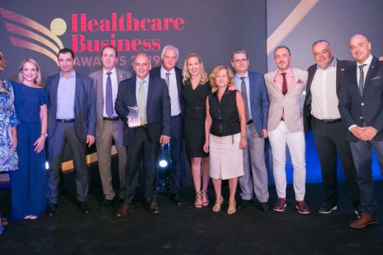 Χρυσή Διάκριση για την Aenorasis στα Healthcare Business Awards 2019