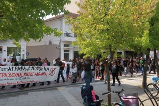 Δυναμική διαδήλωση για τα αιολικά στα Αγραφα