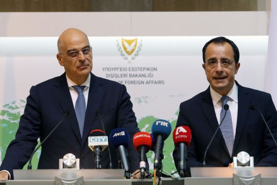 Κοινό μήνυμα προς την Τουρκία