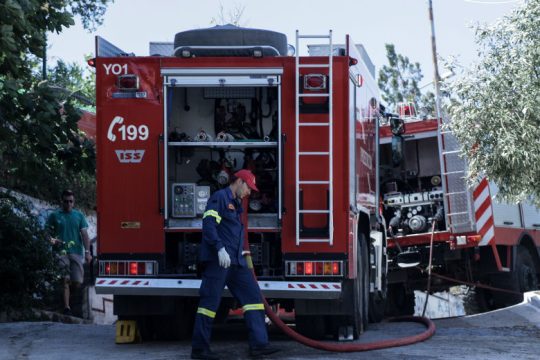 Εργάτης τραυματίστηκε από φωτιά σε εργοστάσιο