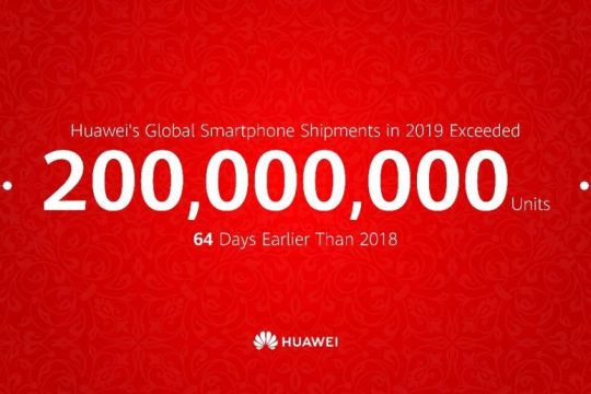 Η Huawei προμήθευσε σε χρόνο-ρεκόρ την αγορά με 200 εκατομμύρια smartphones