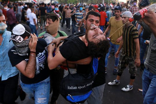 Να καταστείλει τις διαδηλώσεις, διέταξε η Βαγδάτη την Αντιτρομοκρατική