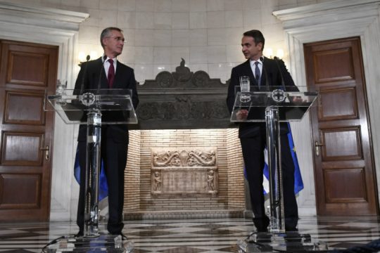 Έθεσε ζήτημα Τουρκίας, ζήτησε συνδρομή για προσφυγικό