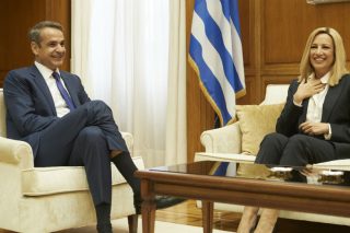 Τι συζήτησαν Μητσοτάκης – Γεννηματά για τον ΠτΔ