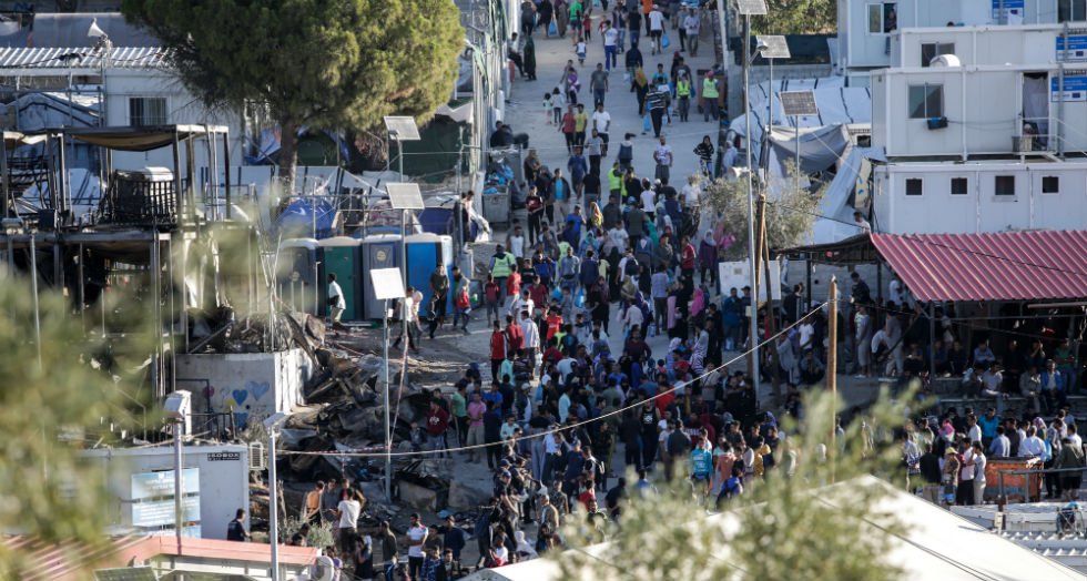 Η Μόρια διαδηλώνει για ανθρώπινες συνθήκες