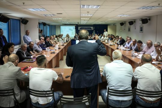 Συνεδρίαση με σφοδρές αντιδράσεις για το master plan του ΟΛΠ