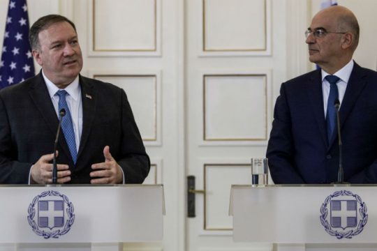 Μήνυμα Πομπέο σε Τουρκία: Απαράδεκτες οι παράνομες γεωτρήσεις