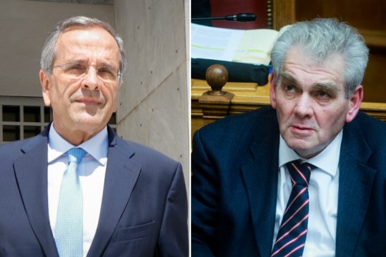Η μπάλα στην εξέδρα από Σαμαρά για τις κατηγορίες Παπαγγελόπουλου