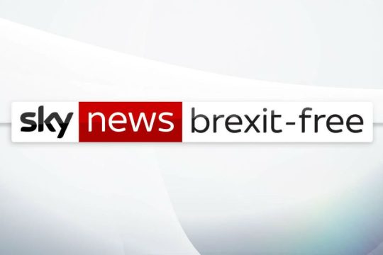 Νέο κανάλι του Sky News χωρίς ειδήσεις για το Brexit
