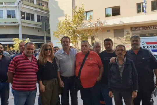 Ηράκλειο: Παραμένουν στις θέσεις τους οι συμβασιούχοι στη Καθαριότητα