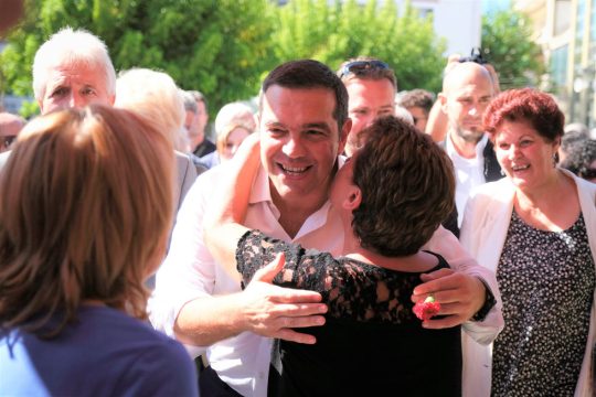 Εναρκτήριο λάκτισμα από την εκλογική περιφέρειά του