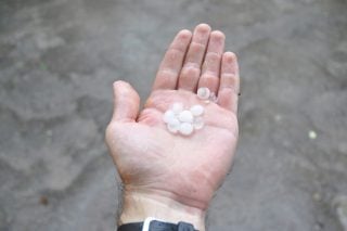 Χαλάζι στην κατάψυξη ως πειστήριο αδιάψευστο