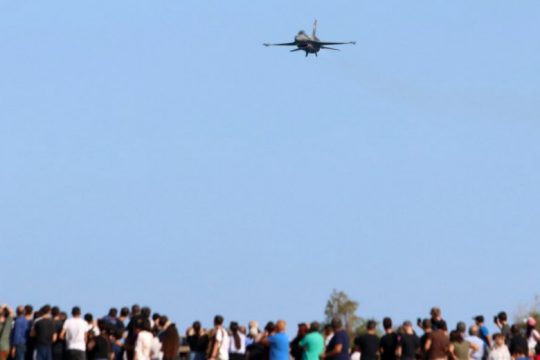 Με επίδειξη F-16 και φέτος ο εορτασμός του Αγίου Μηνά στο Ηράκλειο