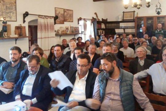Ετοιμάζουν κινητοποιήσεις για τον σταθμό μετατροπής της Δαμάστας