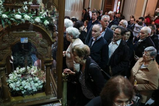 Το Ηράκλειο γιορτάζει τον πολιούχο του Άγιο Μηνά