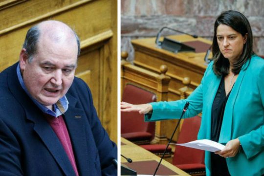 Τα «τσούγκρισαν» Κεραμέως – Φίλης στη Βουλή, για τα γεγονότα στο ΟΠΑ