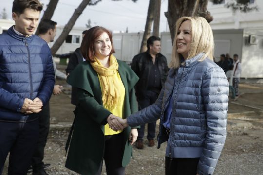 Στα Διαβατά η Γεννηματά: Η Ελλάδα δεν αντέχει άλλες Μόριες