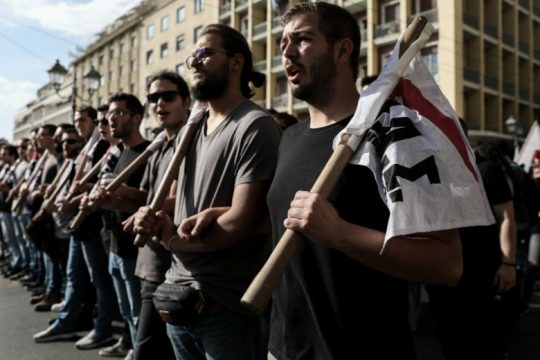 Νέα δυναμική πορεία φοιτητών στην Αθήνα