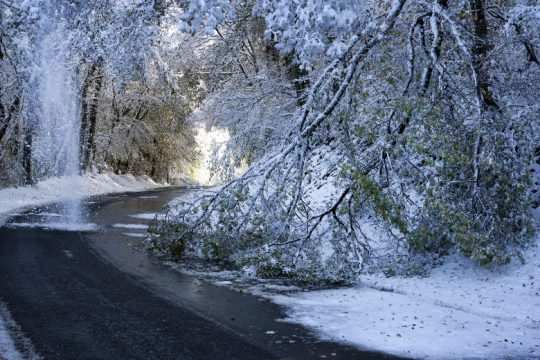 Ένας νεκρός και 330.000 σπίτια χωρίς ρεύμα, από το χιόνι στη Γαλλία